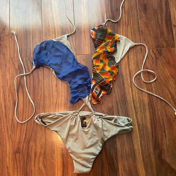 Indah Multi Colored One Piece Swim - Picture 2 of 7